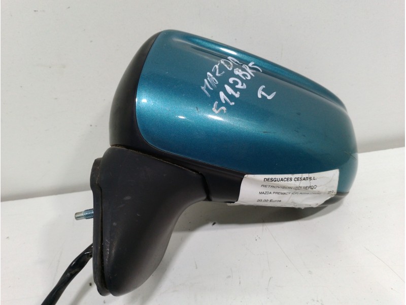 Recambio de retrovisor izquierdo para mazda premacy (cp) active (74kw) referencia OEM IAM CB1169180L ELECTRICO 