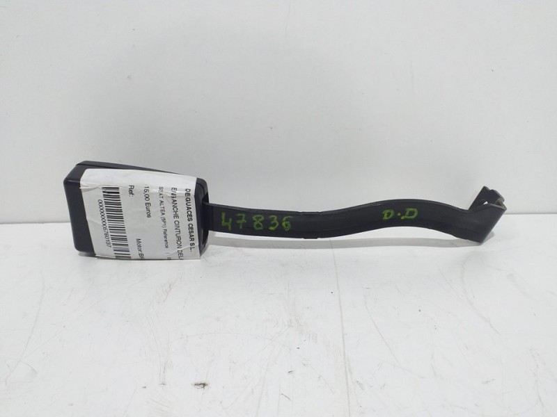 Recambio de enganche cinturon delantero derecho para seat altea (5p1) reference referencia OEM IAM   