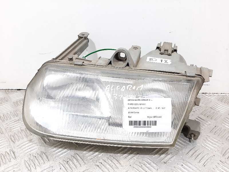Recambio de faro izquierdo para alfa romeo 145 1.4 t.spark referencia OEM IAM   