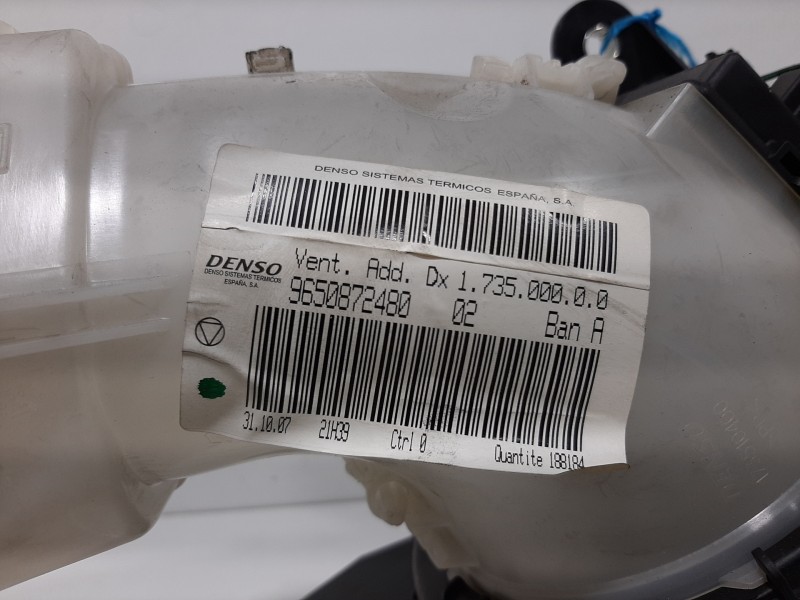 Recambio de motor calefaccion para citroën c4 picasso sx referencia OEM IAM 9650872580  