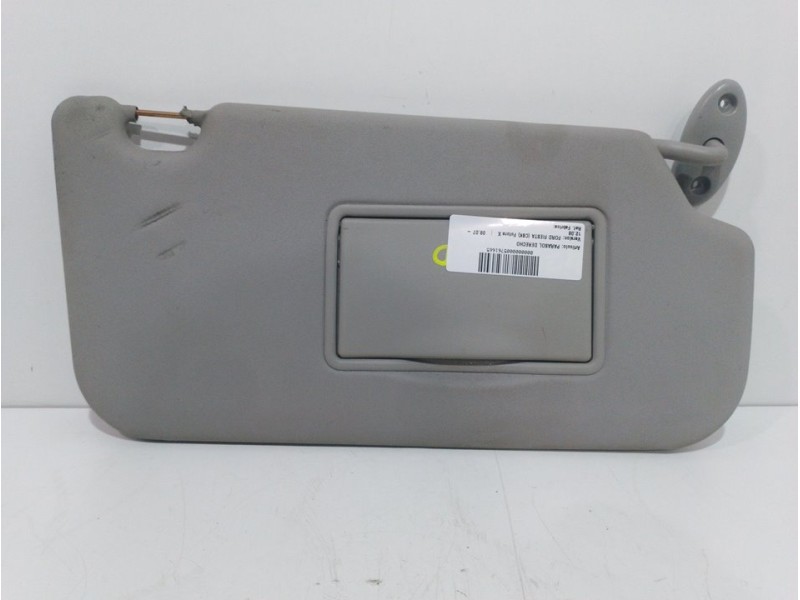 Recambio de parasol derecho para ford fiesta (cbk) futura x referencia OEM IAM   