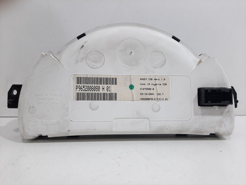 Recambio de cuadro instrumentos para citroën c2 vtr referencia OEM IAM 9652008080  