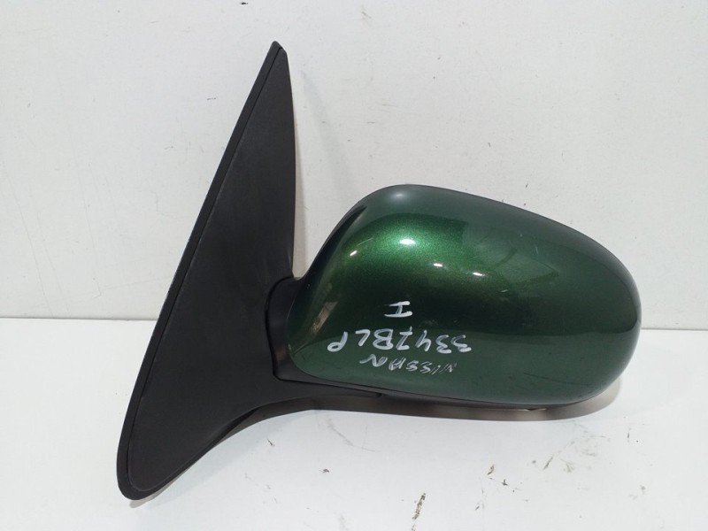 Recambio de retrovisor izquierdo para nissan almera (n16/e) acenta referencia OEM IAM  VERDE ELECTRICO