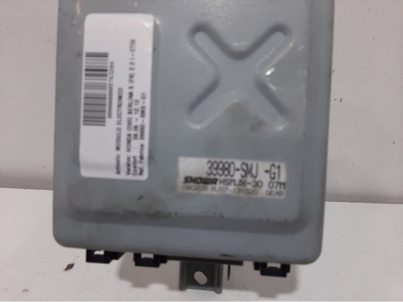 Recambio de modulo electronico para honda civic berlina 5 (fk) 2.2 i-ctdi comfort referencia OEM IAM 39980-SMS-G1  