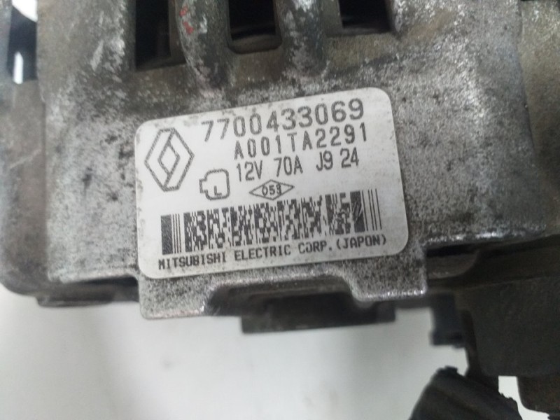 Recambio de alternador para renault clio ii fase i (b/cbo) 1.2 referencia OEM IAM  7700433069 