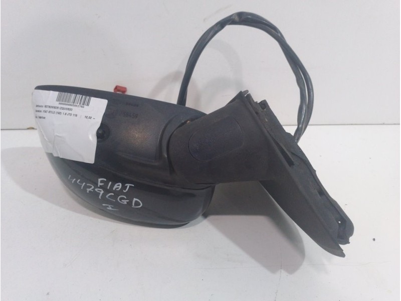 Recambio de retrovisor izquierdo para fiat stilo (192) 1.9 jtd 115 referencia OEM IAM   