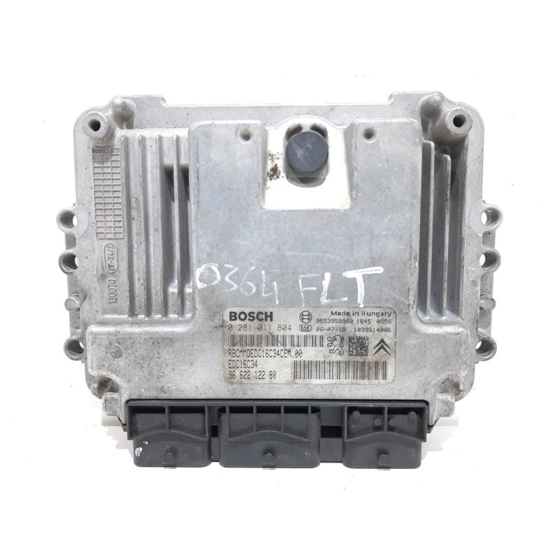 Recambio de centralita motor uce para citroën c3 hdi 92 collection referencia OEM IAM 0281011804 9662212280 