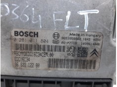 Recambio de centralita motor uce para citroën c3 hdi 92 collection referencia OEM IAM 0281011804 9662212280  2