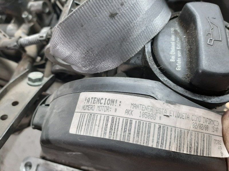 Recambio de motor completo para seat arosa (6h1) select referencia OEM IAM AKK  