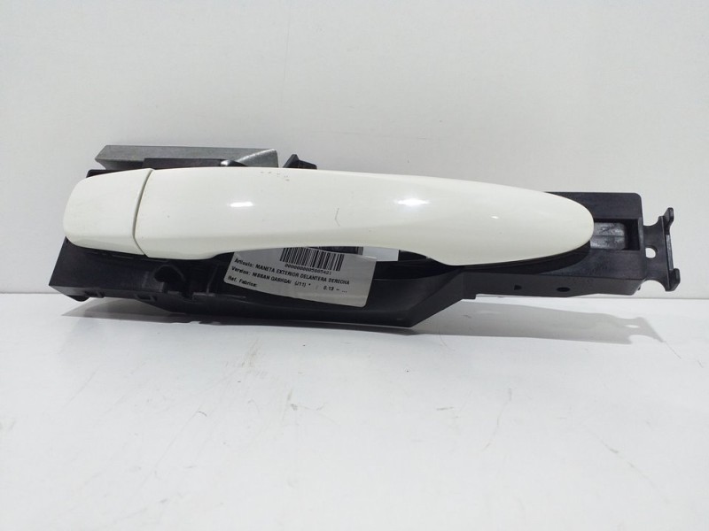 Recambio de maneta exterior delantera derecha para nissan qashqai (j11) referencia OEM IAM  80610 BLANCO