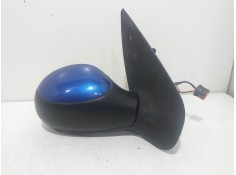 Recambio de retrovisor derecho para peugeot 206+ básico referencia OEM IAM 018015 AZUL 7 PINES 2