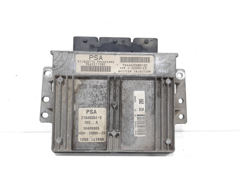 Recambio de centralita motor uce para peugeot 206 berlina xr referencia OEM IAM 9645211580   Recambio de centralita motor uce para peugeot 206 berlina xr referencia OEM IAM 9645211580