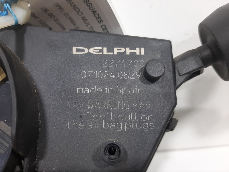 Recambio de mando multifuncion para opel corsa d cosmo referencia OEM IAM 12274700  