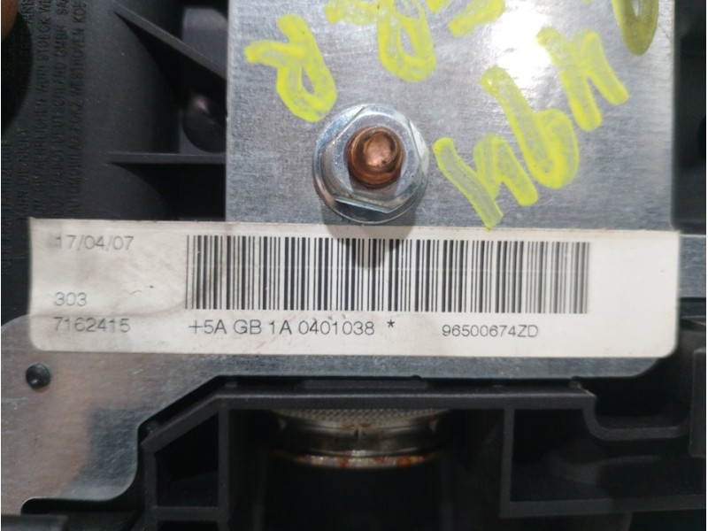 Recambio de airbag delantero izquierdo para peugeot 207 xs pack referencia OEM IAM  96500674ZD 