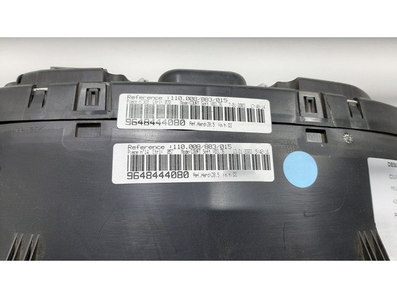 Recambio de cuadro instrumentos para peugeot 607 (s1) pack referencia OEM IAM 9648444080  