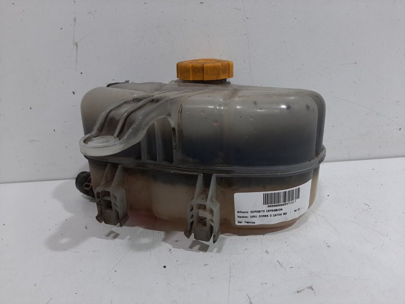 Recambio de deposito expansion para opel corsa d catch me referencia OEM IAM 55702165   Recambio de deposito expansion para opel corsa d catch me referencia OEM IAM 55702165