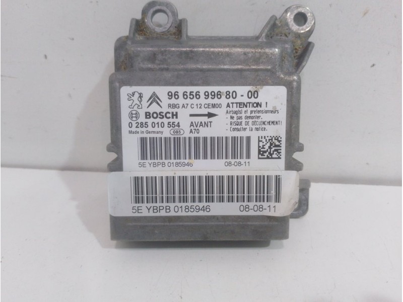 Recambio de centralita airbag para peugeot 207 xs pack referencia OEM IAM 9665699680  