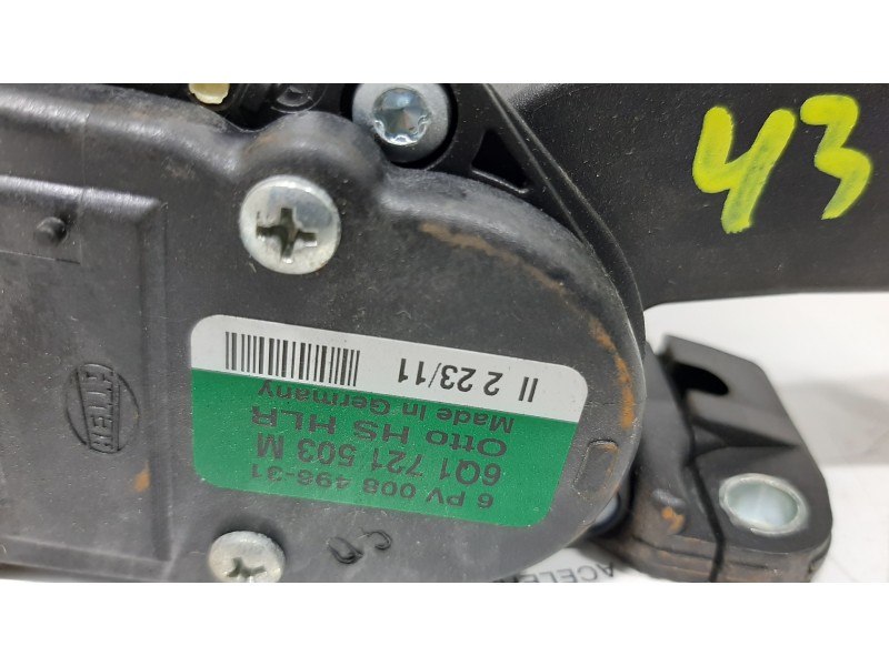 Recambio de pedal acelerador para seat ibiza (6j5) ecomotive referencia OEM IAM 6Q1721503M 6PV008496 6 PINES