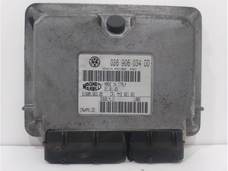Recambio de centralita motor uce para volkswagen polo (9n1) highline referencia OEM IAM 036906034DD  