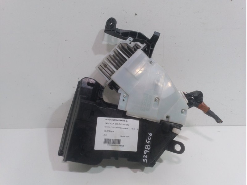 Recambio de pantalla multifuncion para toyota prius (nhw30) advance referencia OEM IAM 766468210  