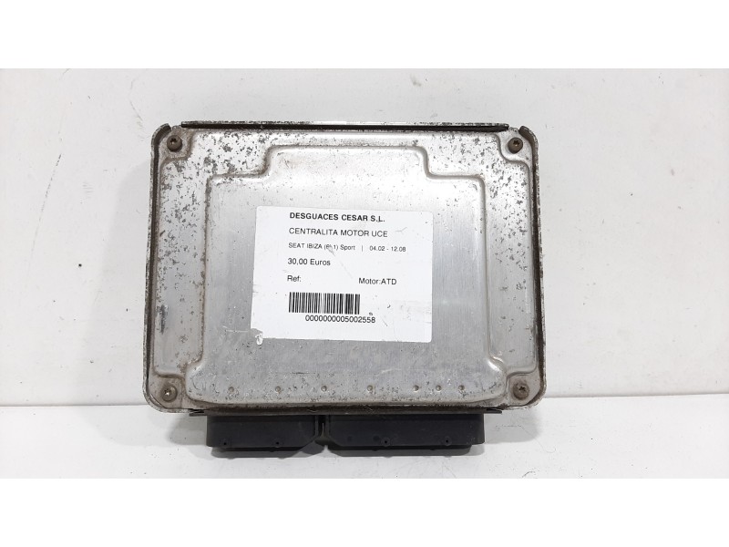Recambio de centralita motor uce para seat ibiza (6l1) sport referencia OEM IAM 038906012EM 0281010690 