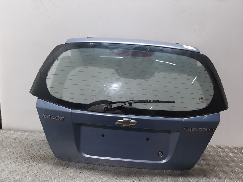 Recambio de porton trasero para chevrolet kalos 1.4 sx sport referencia OEM IAM  AZUL 