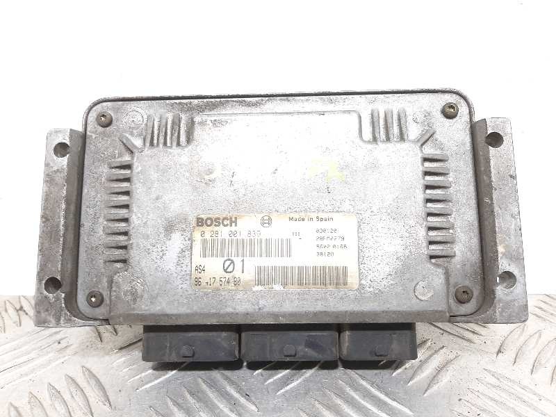Recambio de centralita motor uce para citroën saxo 1.5 d sx referencia OEM IAM 0281001839  