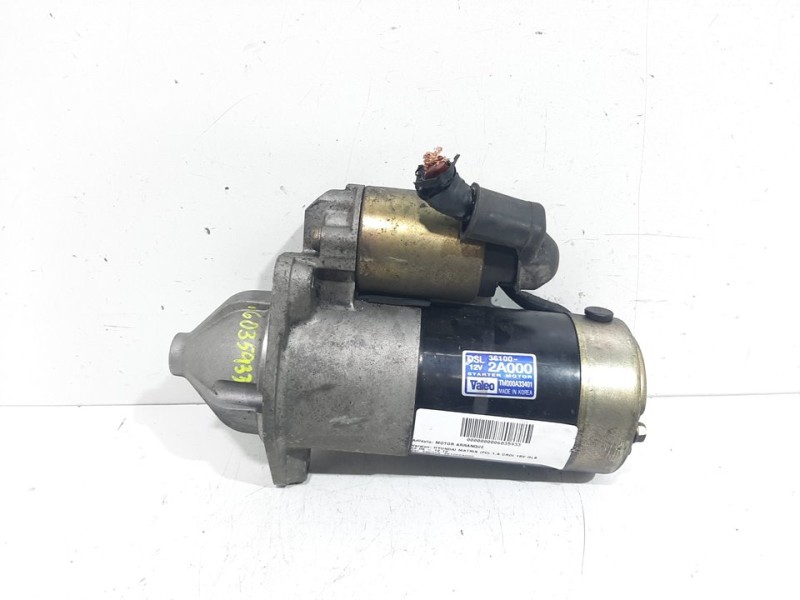 Recambio de motor arranque para hyundai matrix (fc) 1.5 crdi 16v gls referencia OEM IAM 361002A000  