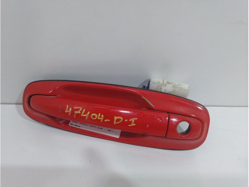 Recambio de maneta exterior delantera izquierda para chevrolet lacetti cdx referencia OEM IAM  ROJO 