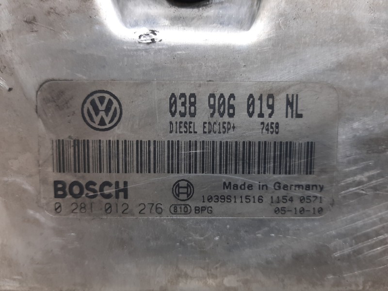 Recambio de centralita motor uce para seat ibiza (6l1) hit referencia OEM IAM 038906019NL 0281012276  Recambio de centralita motor uce para seat ibiza (6l1) hit referencia OEM IAM 038906019NL 0281012276