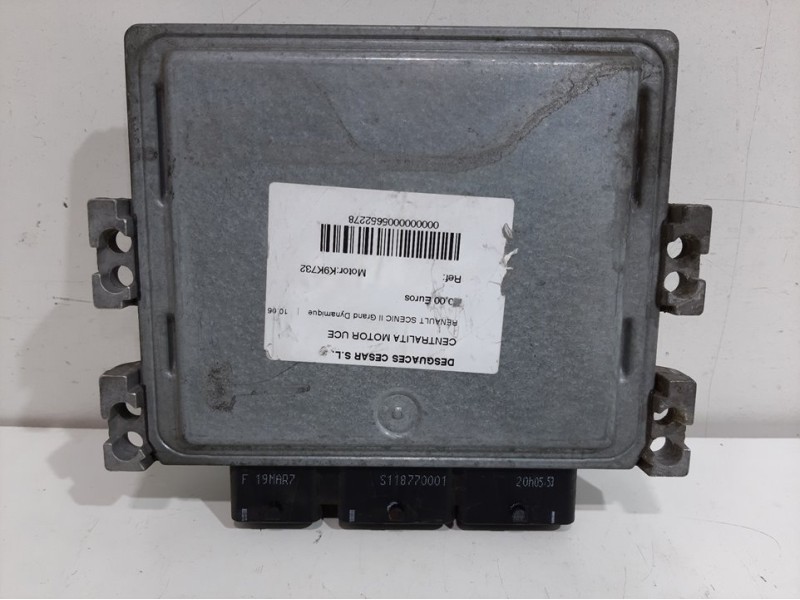 Recambio de centralita motor uce para renault scenic ii grand dynamique referencia OEM IAM  8200766462 SIEMENS Recambio de centralita motor uce para renault scenic ii grand dynamique referencia OEM IAM  8200766462 SIEMENS