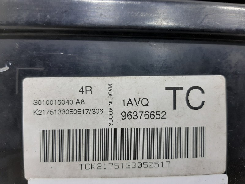 Recambio de centralita motor uce para daewoo kalos 1.2 se referencia OEM IAM 96376652   Recambio de centralita motor uce para daewoo kalos 1.2 se referencia OEM IAM 96376652