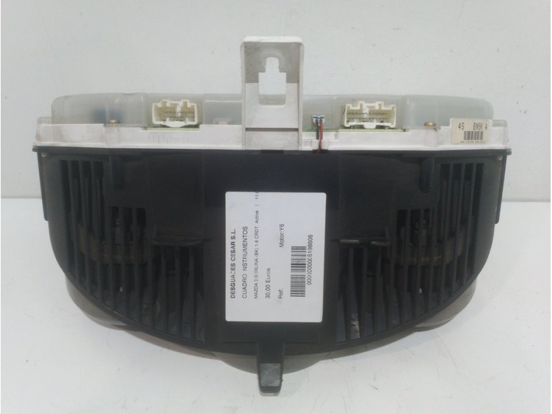 Recambio de cuadro instrumentos para mazda 3 berlina (bk) 1.6 crdt active referencia OEM IAM    Recambio de cuadro instrumentos para mazda 3 berlina (bk) 1.6 crdt active referencia OEM IAM