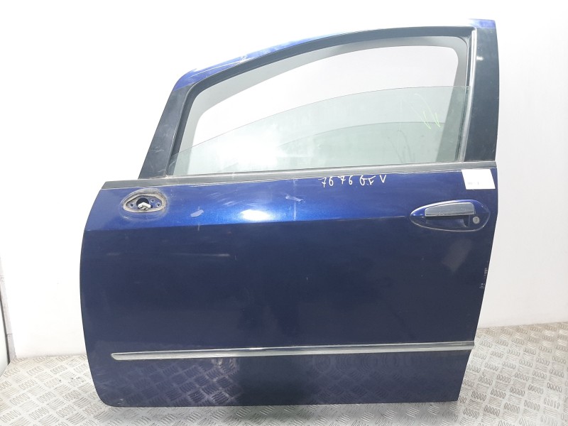 Recambio de puerta delantera izquierda para fiat linea (110) dynamic referencia OEM IAM 0052063483 AZUL 