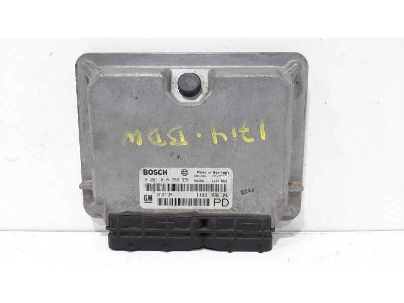 Recambio de centralita motor uce para opel zafira a elegance referencia OEM IAM 0281010268  