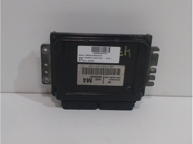 Recambio de centralita motor uce para chevrolet lacetti cdx referencia OEM IAM 96394699 S010016042A1 