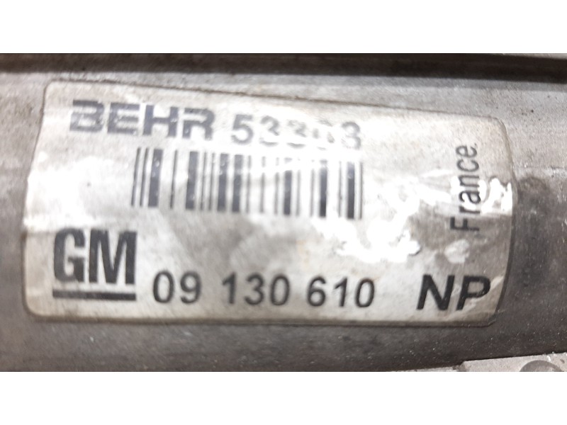 Recambio de condensador / radiador aire acondicionado para opel zafira a elegance referencia OEM IAM 09130610  