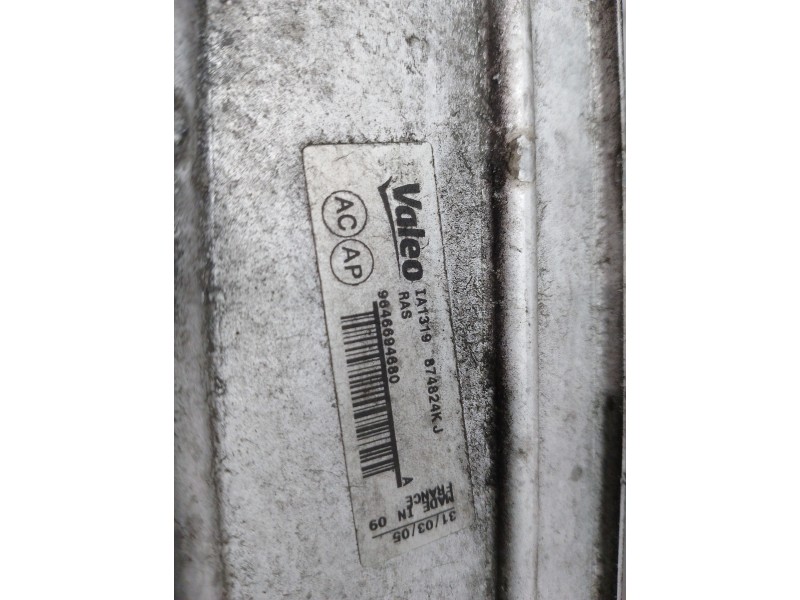 Recambio de intercooler para citroën c4 coupe vts referencia OEM IAM 9645658080  