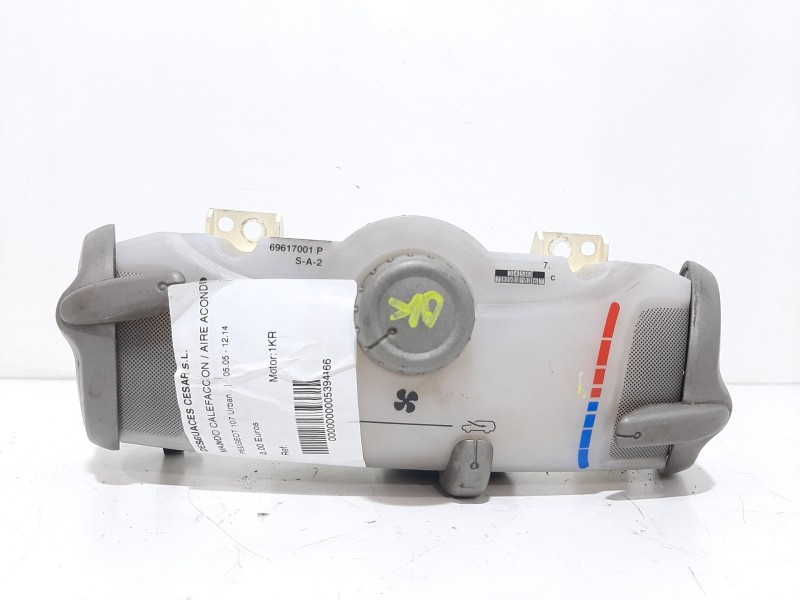 Recambio de mando calefaccion / aire acondicionado para peugeot 107 urban referencia OEM IAM 69610001A  