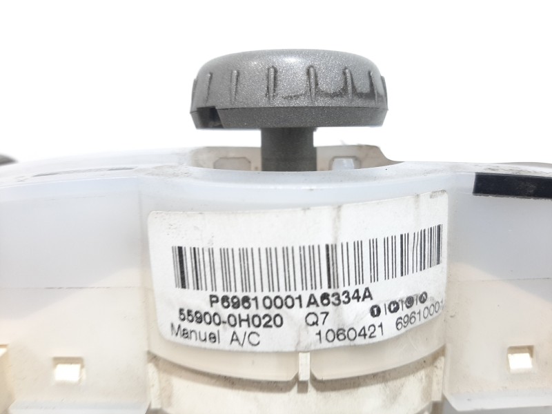 Recambio de mando calefaccion / aire acondicionado para peugeot 107 urban referencia OEM IAM 69610001A  