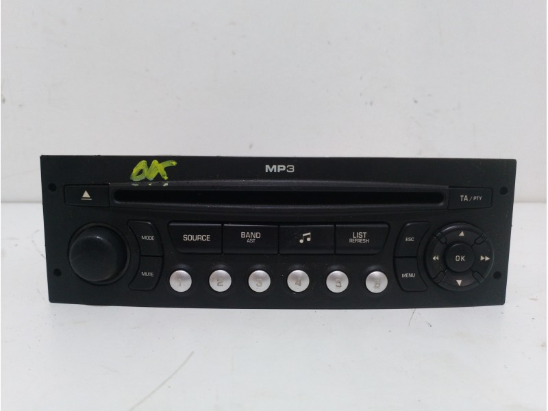 Recambio de sistema audio / radio cd para citroën c4 picasso sx referencia OEM IAM 96637348XT  