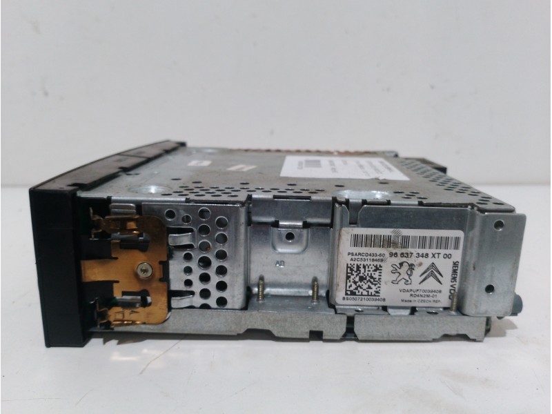 Recambio de sistema audio / radio cd para citroën c4 picasso sx referencia OEM IAM 96637348XT  