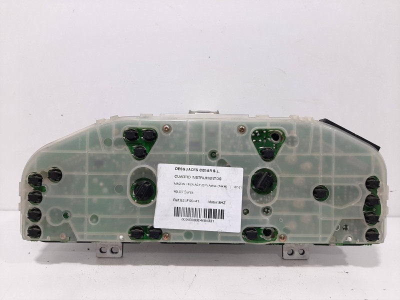Recambio de cuadro instrumentos para mazda premacy (cp) active (74kw) referencia OEM IAM B25F55441  