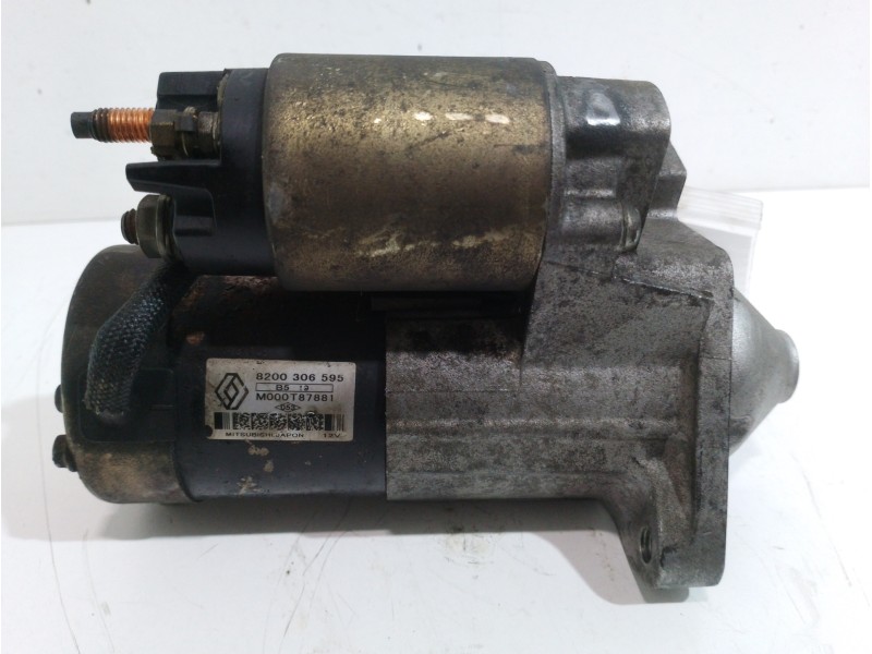Recambio de motor arranque para renault scenic ii grand exception referencia OEM IAM 8200306595 M000T87881 12 DIENTES