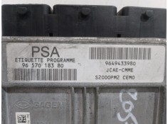 Recambio de centralita motor uce para citroën c2 furio referencia OEM IAM 9649433980 9657018380  2