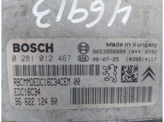 Recambio de centralita motor uce para peugeot 207 x-line referencia OEM IAM 0281012467 9662212480  2