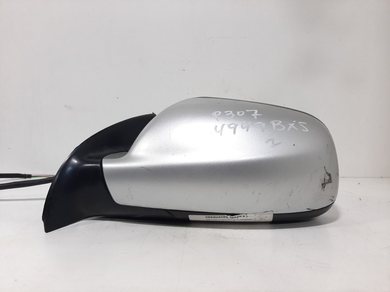 Recambio de retrovisor izquierdo para peugeot 307 (s1) xt referencia OEM IAM  ELÉCTRICO PLATA
