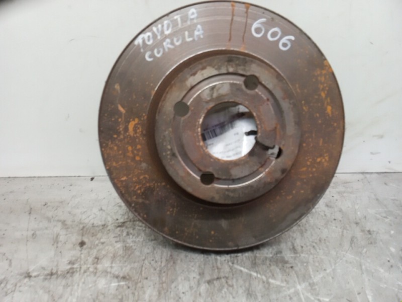 Recambio de disco freno delantero izquierdo para toyota corolla (e12) 1.6 linea luna berlina referencia OEM IAM   