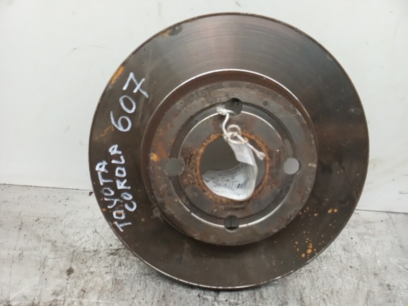 Recambio de disco freno delantero derecho para toyota corolla (e12) 1.6 linea luna berlina referencia OEM IAM 4351202071  