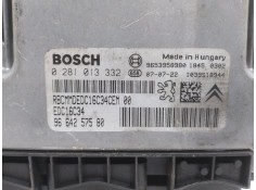 Recambio de centralita motor uce para peugeot 407 sport referencia OEM IAM 0281013332 9664257580 